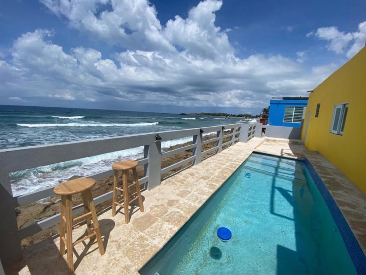 Casita Familiar Con Vista Al Mar Y Piscina Villa Arecibo Bagian luar foto