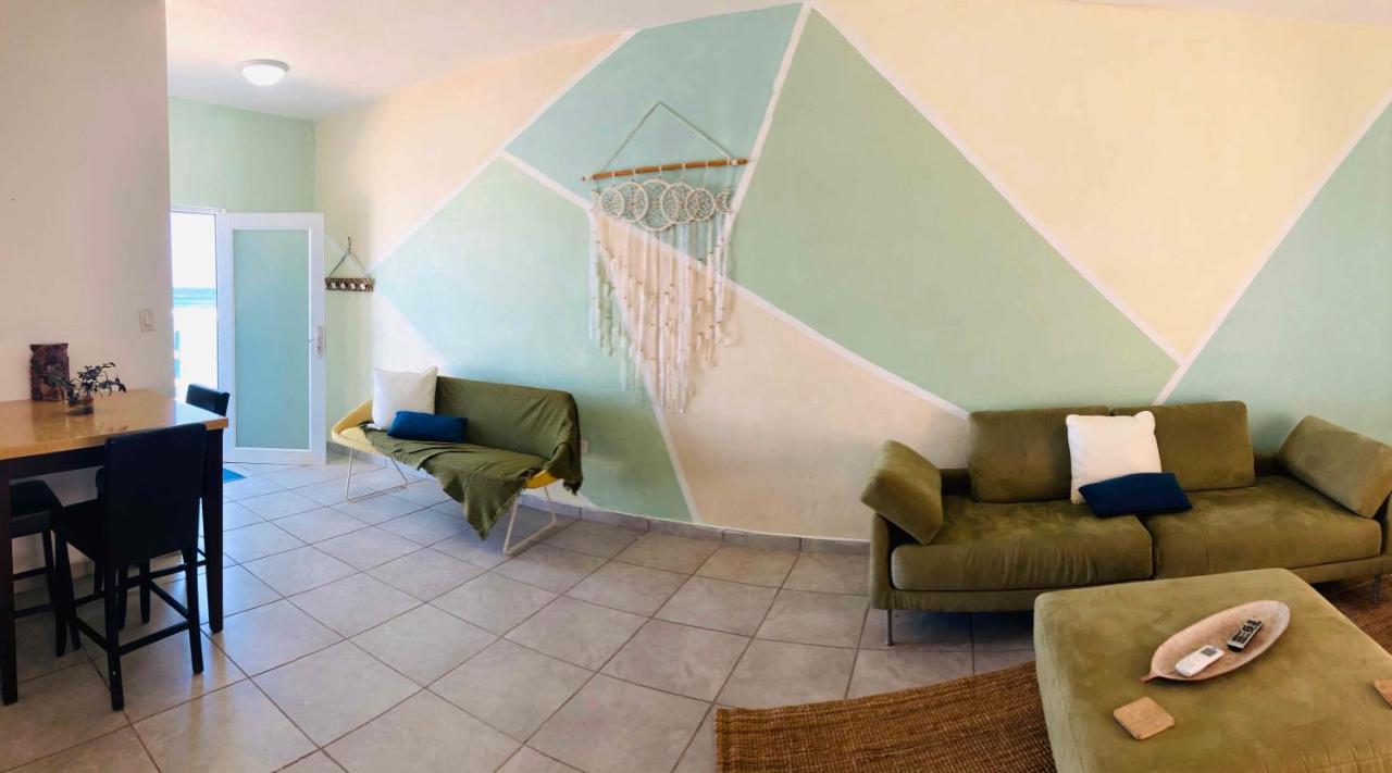 Casita Familiar Con Vista Al Mar Y Piscina Villa Arecibo Bagian luar foto